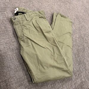Men's Casual Olive Chinos